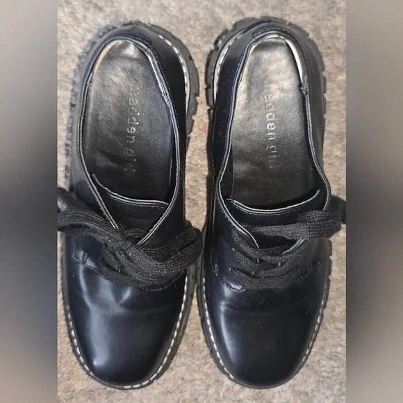 Steve Madden Phoenix Loafer lace-up shoes, Womens Size 6 - Picture 10 of 10